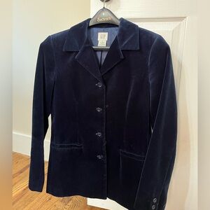 Vintage Gap Women’s Velvet Jacket Size 8